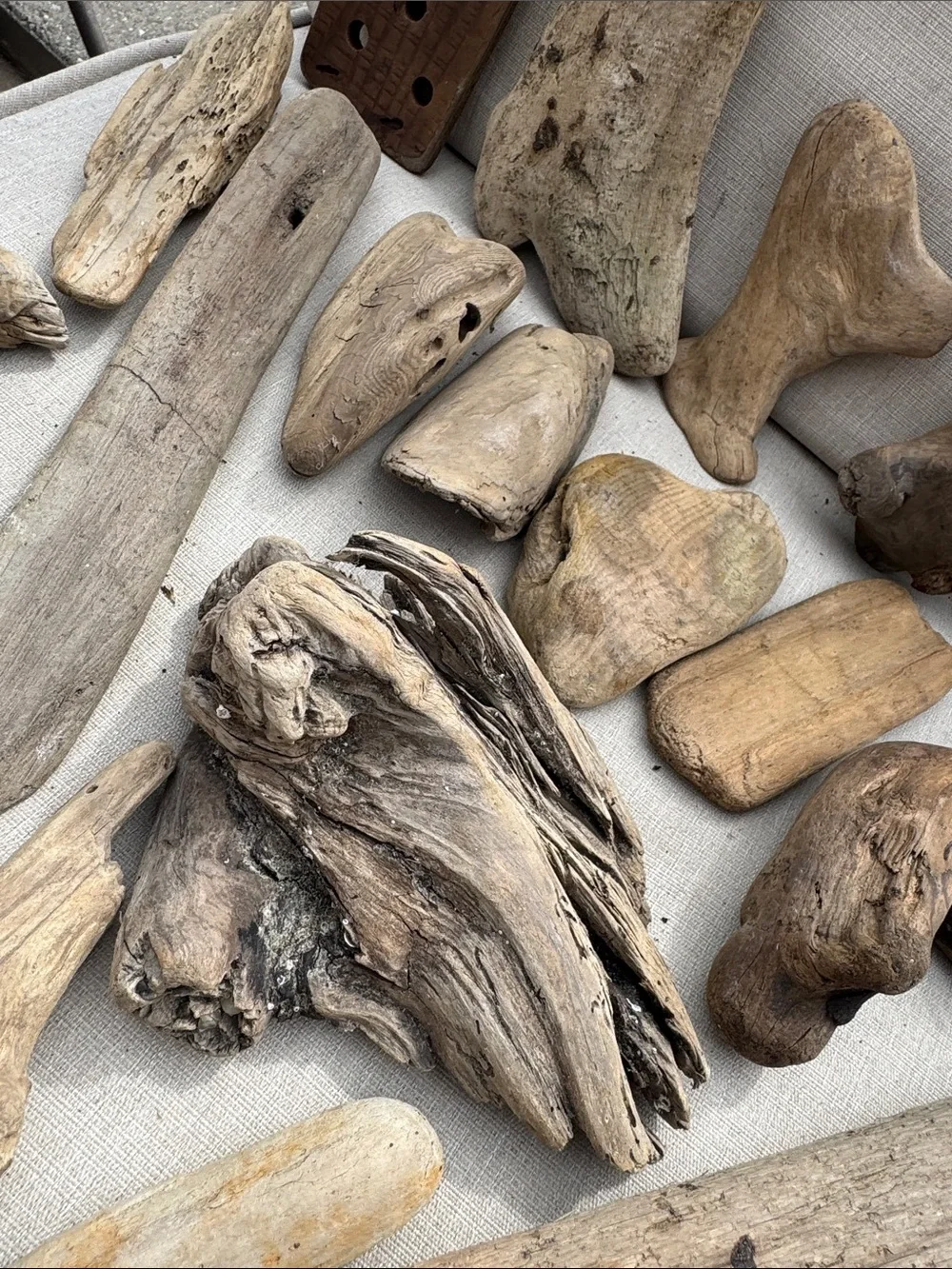 21 pc (5lbs shipped) Natural Driftwood Decorative Accent Decor, arts, crafts
